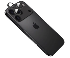 Szkło ochronne aparatu iPhone 17 Pro/17 Pro Max, czarne