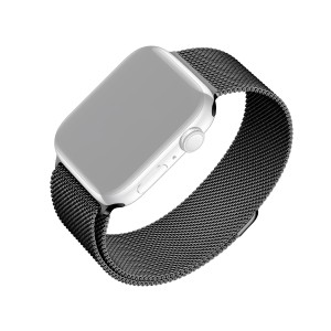 Bransoleta mediolańska do Apple Watch 38-41mm, Czarna