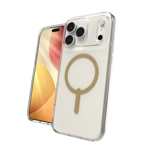 Etui ochronne ZAGG Milan Snap iPhone 17 Pro Max, brokatowe złoto