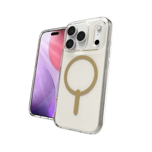 Etui ochronne ZAGG Milan Snap iPhone 17 Pro, brokatowe złoto