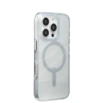Etui ochronne ZAGG Milan Snap iPhone 16 Pro, brokatowe srebro