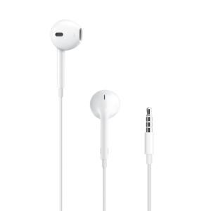 Apple EarPods z z pilotem i mikrofonem MiniJack (3.5 mm) - słuchawki przewodowe douszne