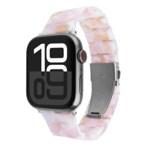 Bransoleta z żywicy epoksydowej FIXED do Apple Watch 38-41 mm, candy pink