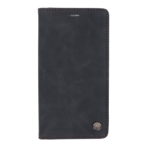 Etui skórzane z klapką iPhone 13, czarne