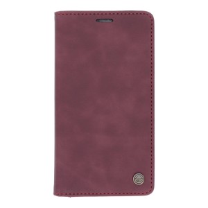 Etui skórzane z klapką iPhone 6/7/8/SE, bordo