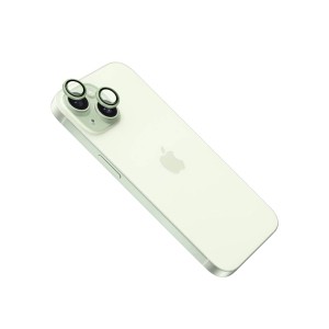 Szkło ochronne aparatu iPhone 16/16 Plus, zielony