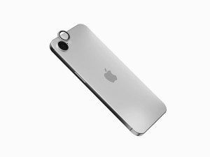 Szkło ochronne aparatu iPhone 16e,  czarny