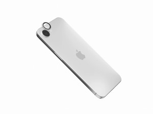 Szkło ochronne aparatu iPhone 16e,  srebrny